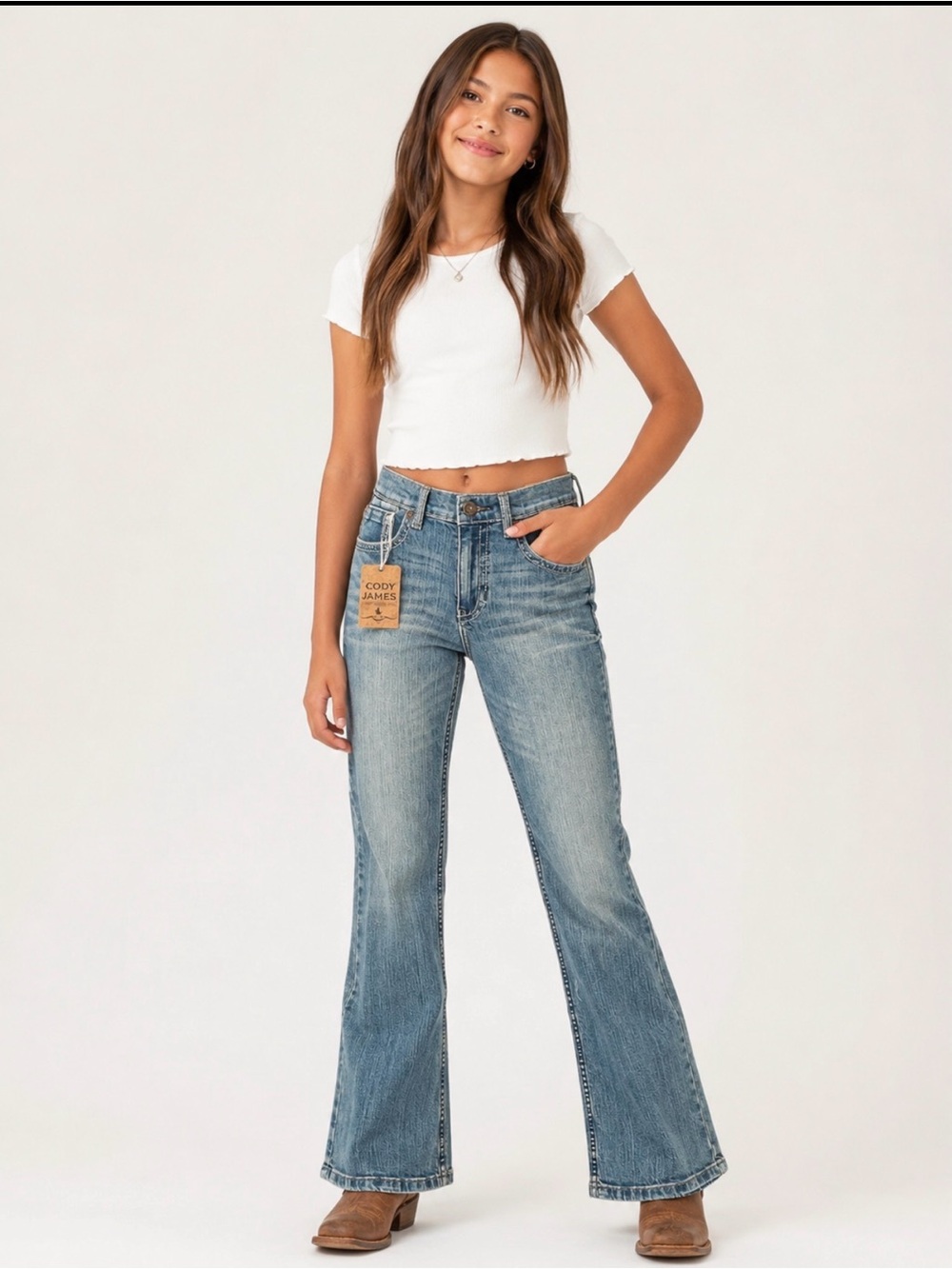 Cody James | Girls Relaxed Bootcut Jeans Sz 16R
